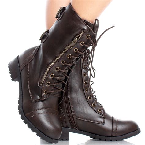 Get a bold look with women’s leather boots
