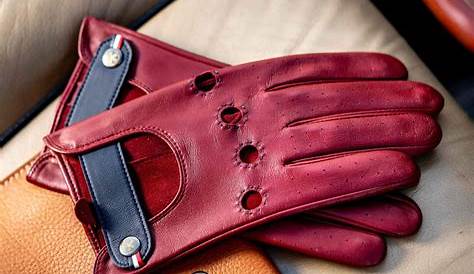 Peccary leather gloves for men-driving glovesleather | Etsy | Driving