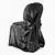 leather chair covers black