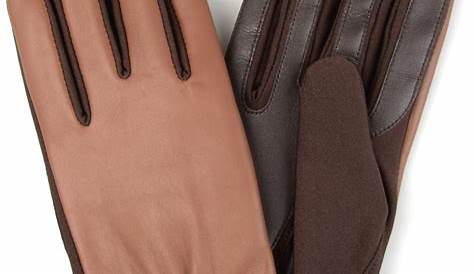 Women's Vintage Aris Brown Suede Leather Lined Driving Gloves *stains #