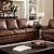 leather living rooms sets