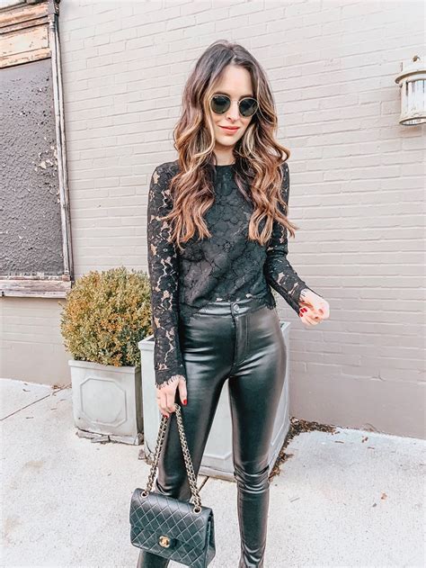 Leather Pants Outfit Ideas For Black Girls