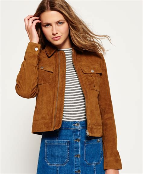 leather and suede jackets for women