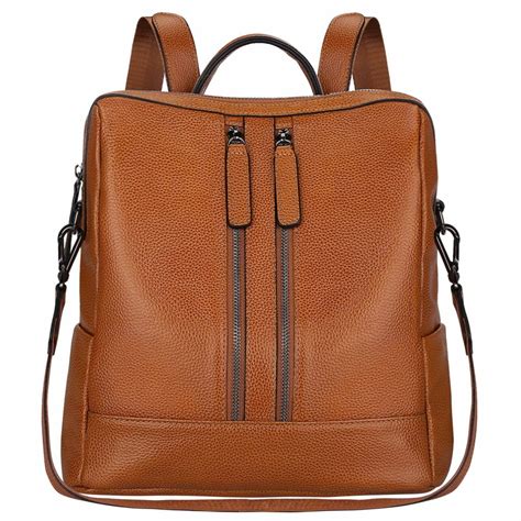 Leather Backpack Handbag