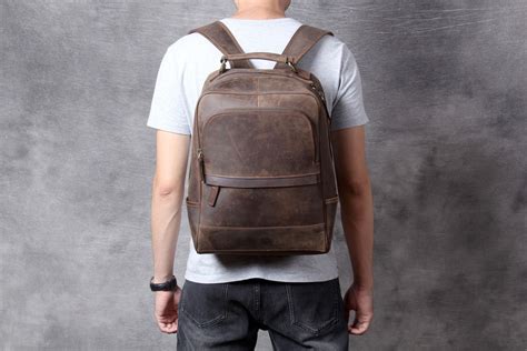 Leather Backpack Lightweight