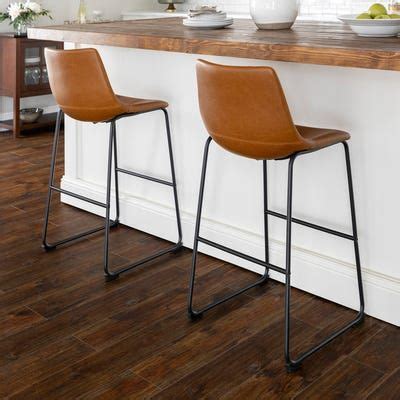 Leather Bar Stools B Q
