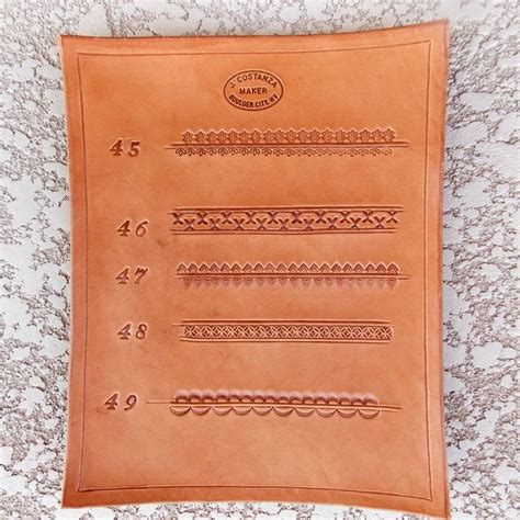 Leather Border Stamps
