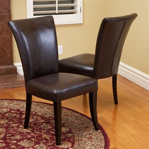 Leather Chairs For Dining Table