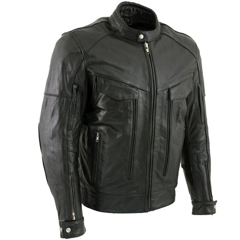 Leather Cruiser Motorcycle Jacket