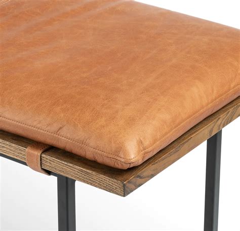 Leather Dining Bench Cushion