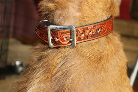 leather dog collar made in usa