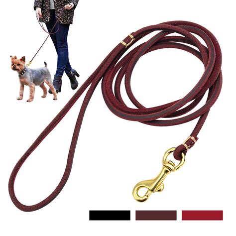 leather dog leads ebay