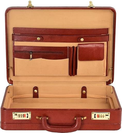 Leather Expandable Briefcase