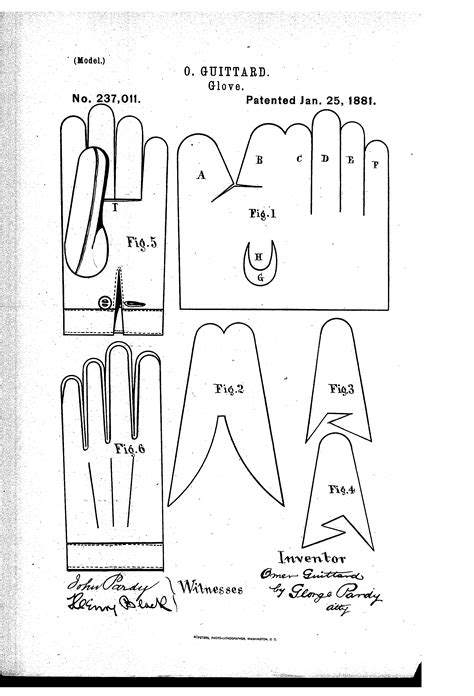 Leather Glove Pattern Free Pdf
