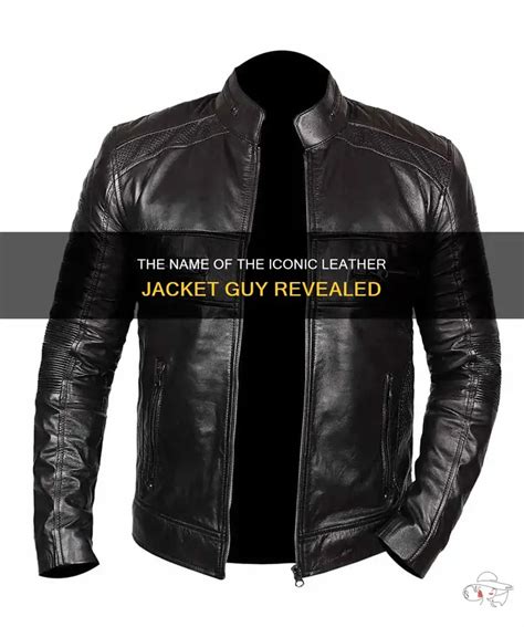 Leather Jacket Guy Real Name