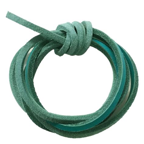 Leather Laces Turquoise