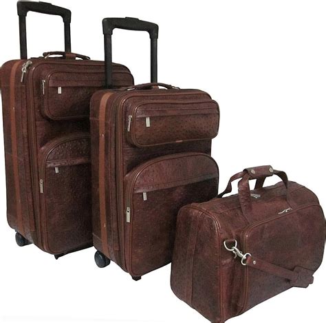 Leather Luggage Amazon