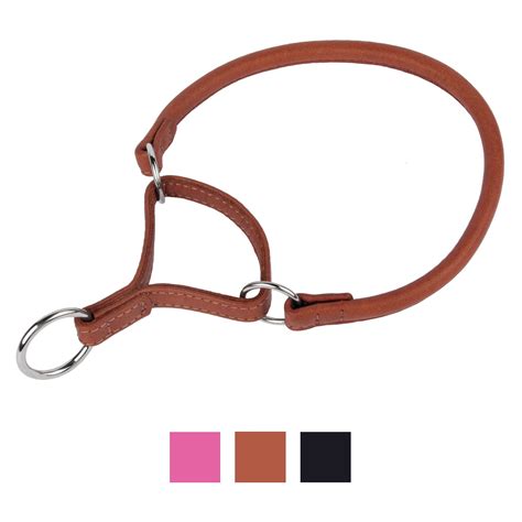 leather martingale dog collar uk