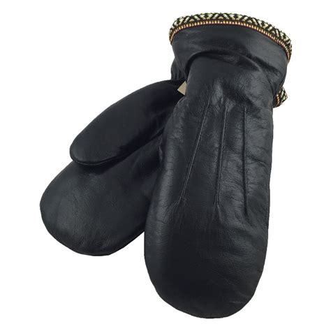 leather mittens for sale
