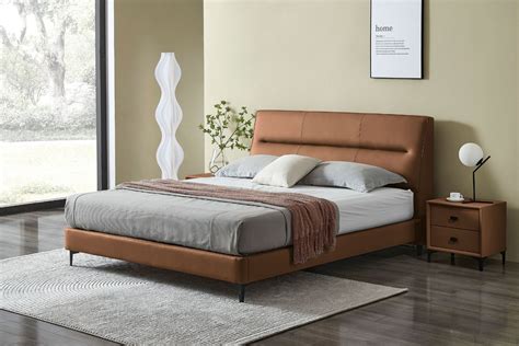 Leather Modern Queen Bed Frames