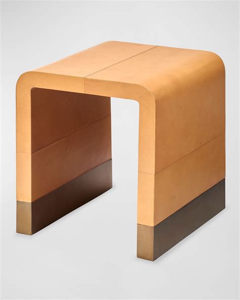Leather Side Tables