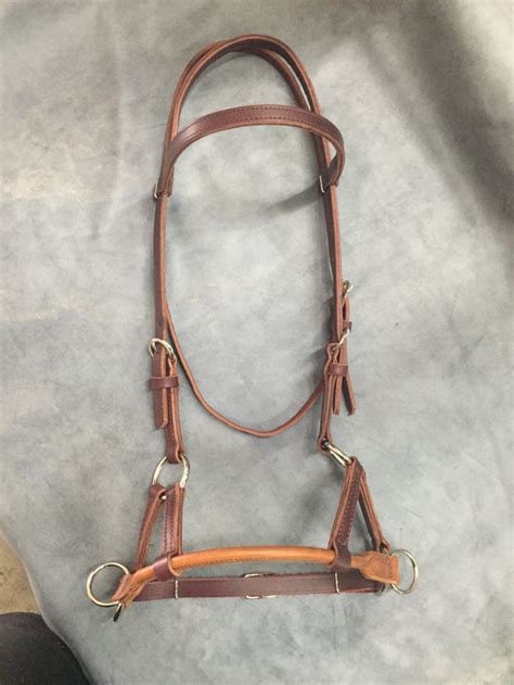 Leather Sidepull