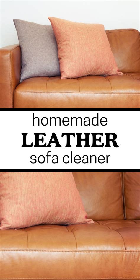 Leather Sofa Cleaner Diy