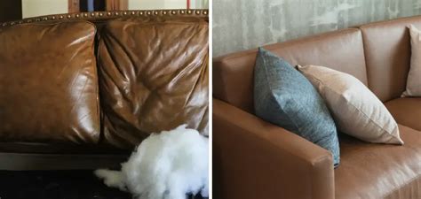 Leather Sofa Cushion Restuffing