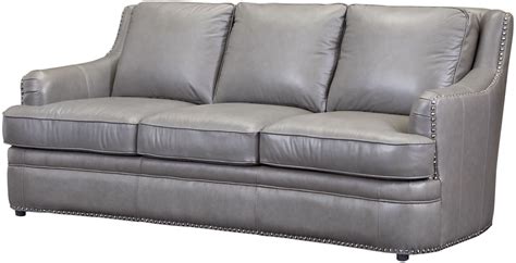 Leather Sofa Gray