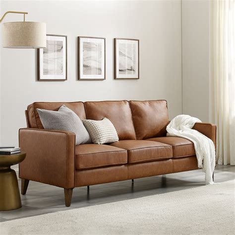 Leather Sofa Non Reclining