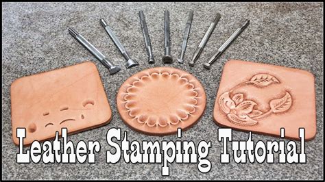 Leather Stamping Tutorial
