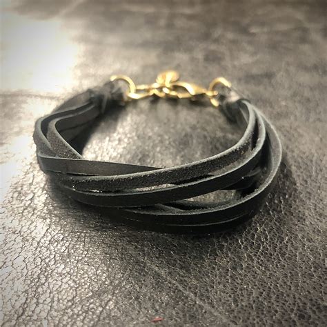 Leather Strand Bracelet