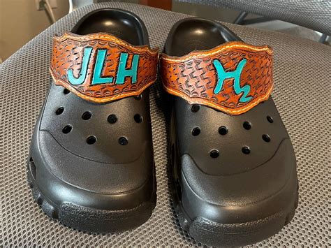 Leather Strap Crocs