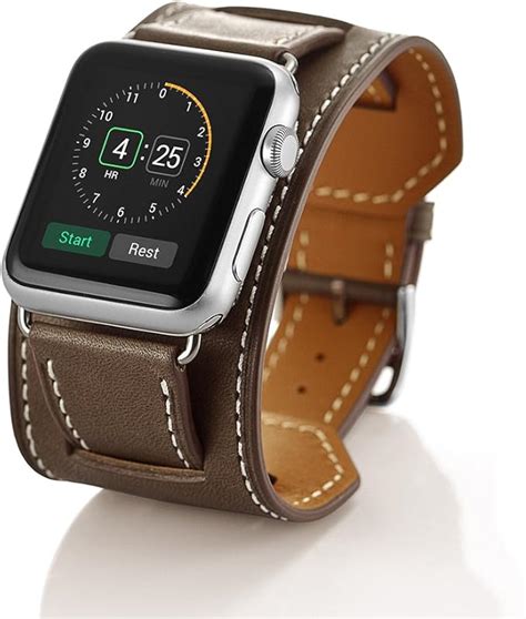Leather Strap Iphone Watch