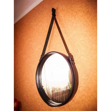 Leather Strap Mirror