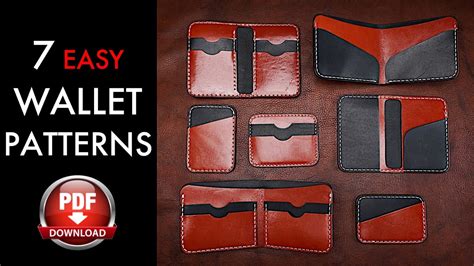 Leather Wallet Making Patterns