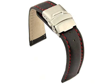 Leather Watch Strap Clasp