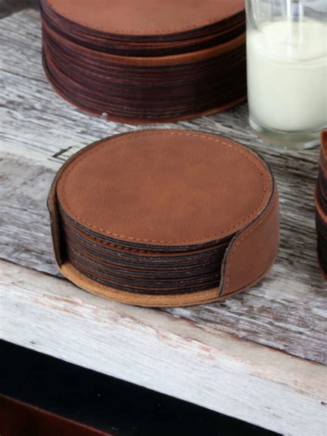 Leatherette Coasters