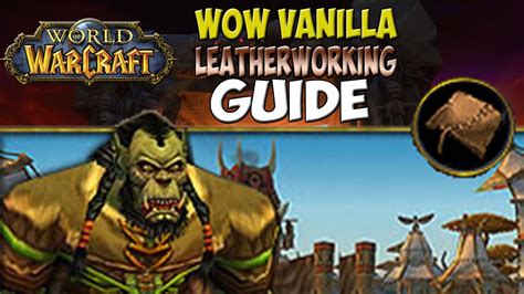 Leatherworking Patterns Vanilla Wow