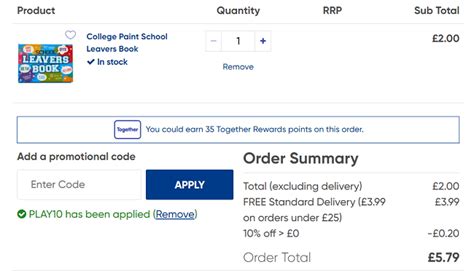 Leavers Books Discount Code