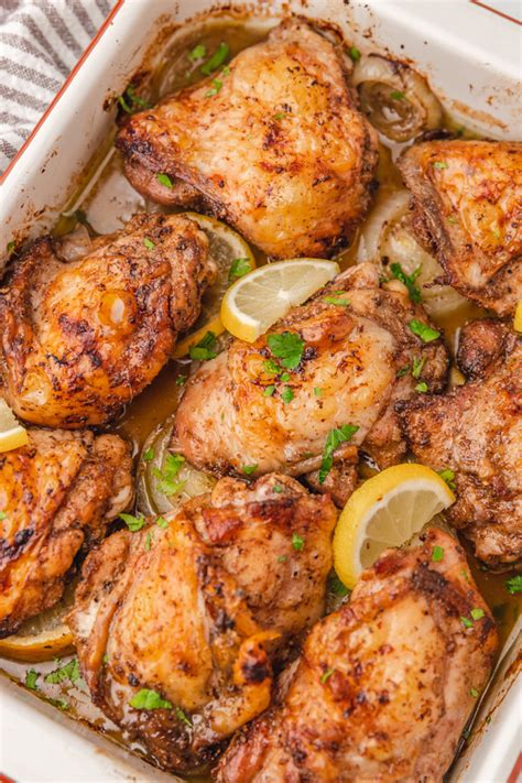 lebanese chicken thigh recipe