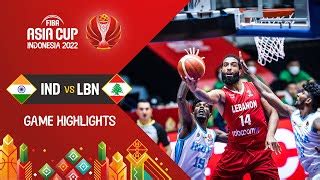 lebanon vs india basketball 2022 live stream
