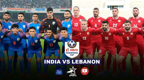 lebanon vs india live streaming link