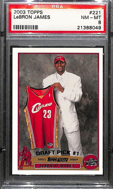 Lebron James Topps Rookie Card: A Valuable Collectible In 2023