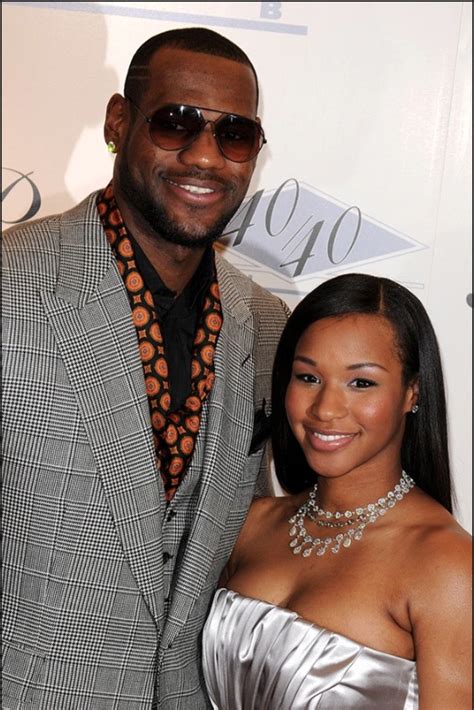 lebron james and wife young