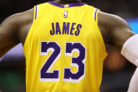 lebron james jersey number by year