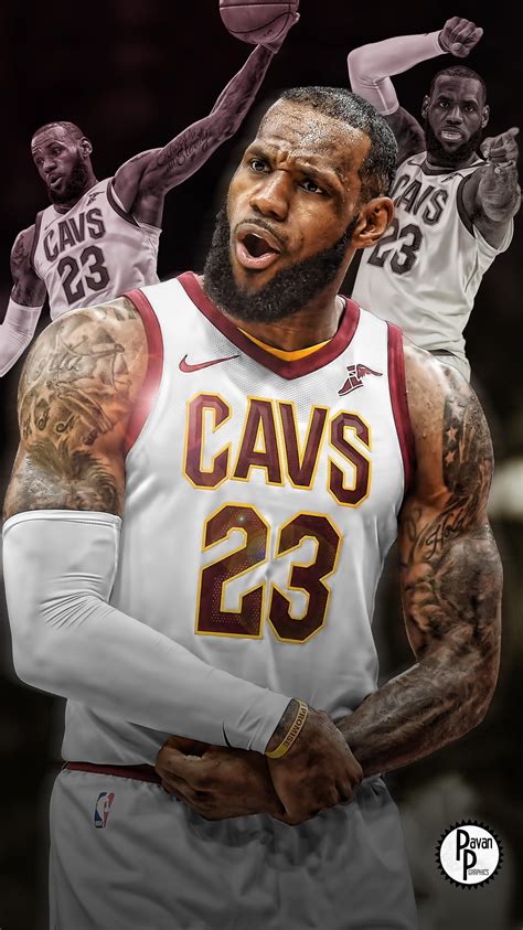 Get Your Game on with the Best LeBron James Phone Background: The Ultimate NBA Wallpaper Collection