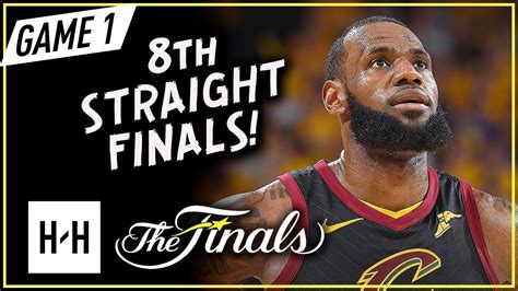 lebron james stats nba finals 2018 game 1