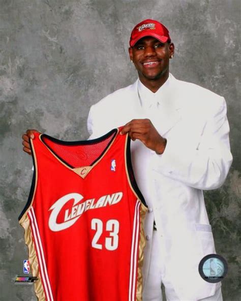 lebron james when he was drafted