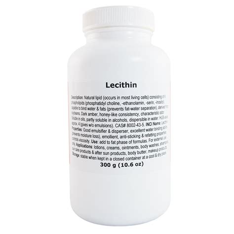 Lecithin Making Cosmetics